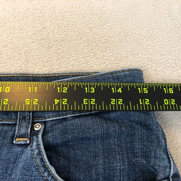 Lee Womens Jeans Size 4 Blue Denim Relaxed Fit Straight Leg Mid Rise Medium Wash - Picture 7 of 14